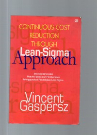 Image of Continuous Cost Reduction Through Lean-Sigma Approach